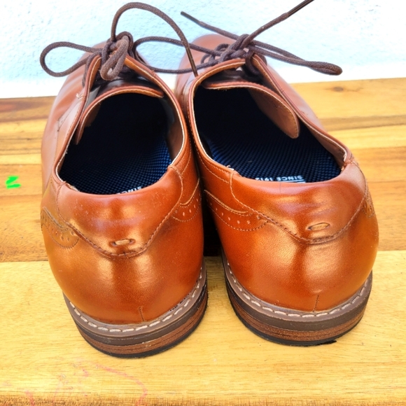Nunn Bush Since Calderone Plain Toe Oxford Men's Shoes Size 12 - Picture 7 of 16